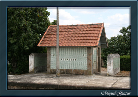 Estação de Ortiga - Retrete
