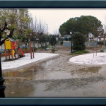 Cai neve em Azambuja