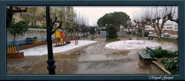 Cai neve em Azambuja