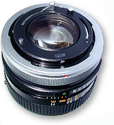 Canon FD 50mm 1.4 - Encaixe