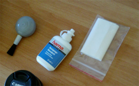 Fotografia - Kit limpeza lentes