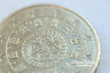 Macro - Moeda de 20 cêntimos