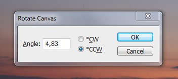 Photoshop - Escolha do ângulo
