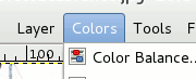 Gimp - Menu - Colors Gimp - Menu - Colors